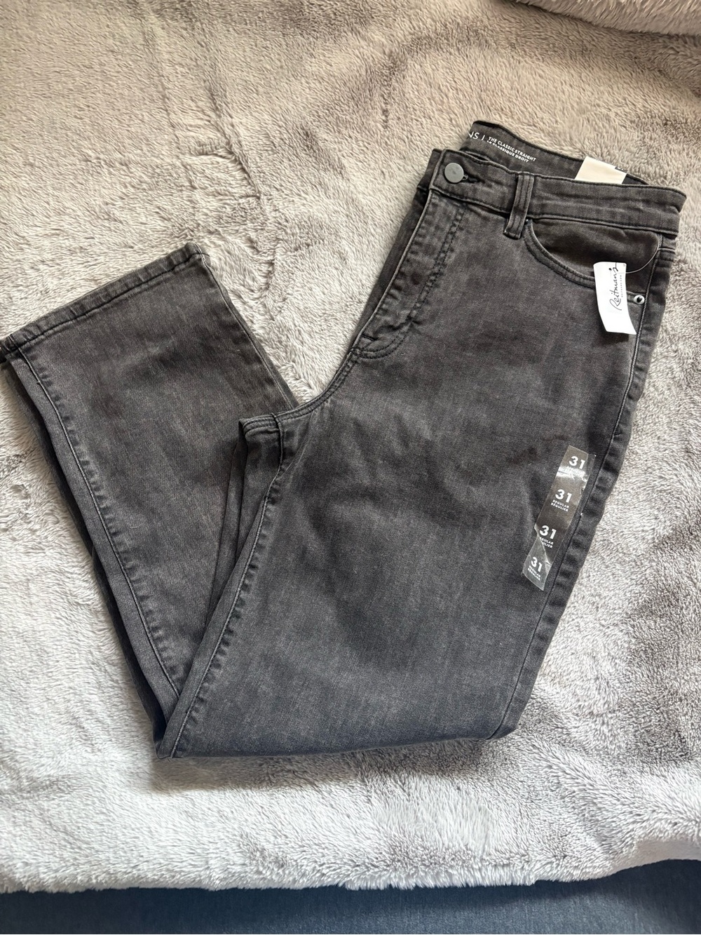 Reitmans Super High Rise Classic Straight Ankle Jean